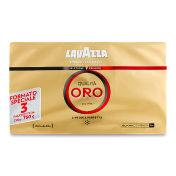 Кава мелена Lavazza Qualita Oro 250 г (Італія)