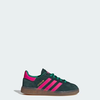 Детские Кроссовки Handball Spezial Kids adidas JP9570 28 (28 EUR) зеленый (4068812104305)