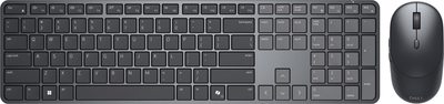 Комплект бездротовий Dell Pro 7 Slim KM726 Wireless Black (580-BDLK)