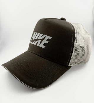 Бейсболка Тракер NIKE с Сеткой, Олива, Катон, Ручная Работа (Украина) размер L/XL (59-60 см)