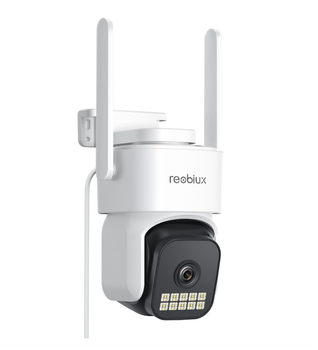 Камера видеонаблюдения WiFi PTZ 1080P внешняя 2.4/5GHz, поворотная IP камера с автотрекингом, цветным ночным видением