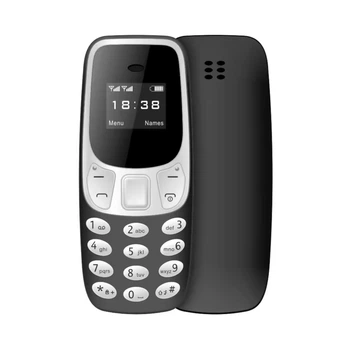 Мини телефон-гарнитура SERVO BM10, 2G, Bluetooth, TF, 68x28x12мм, 350mAh, Black-White