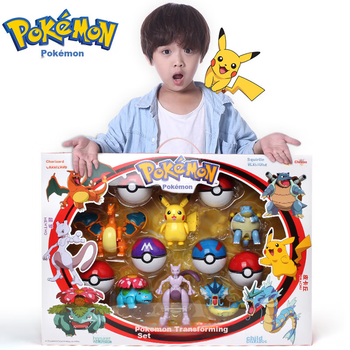 Игрушка-трансформер Zhuangchen Pokemon Pikachu Pocket Monster, подарок на Новый год.