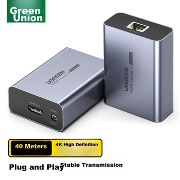 Подовжувач HDMI UGREEN 4K/1080p RJ45 70 м