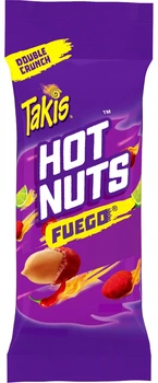 Орехи Takis Hot Nuts Fuego Double Crunch Острые 90г