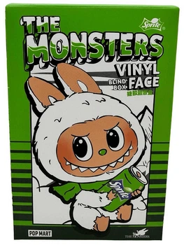Лабубу М'яка Іграшка Pop Mart The Monsters Labubu Sprite Спрайт Білий