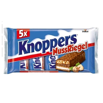Вафельні батончики Storck Knoppers Nussriegel з фундуком 200г