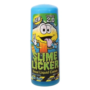 Кисла цукерка Ролер Toxic Wastes Slime Lickers 2.0 Sour Blue Razz Блакитна Малина 60мл