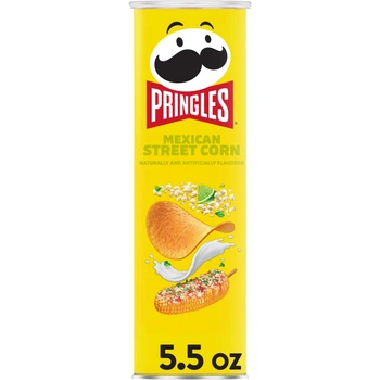 Чипсы Pringles Mexican Street Corn ELOTE Potato Chips Мексиканская Кукуруза Элоте 158г