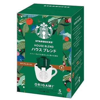 Капельный кофе Starbucks Origami Drip Coffee House Blend Japan 5x9г