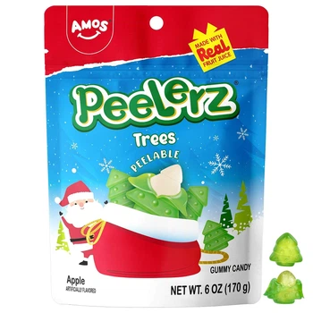 Желейные конфеты 4D Amos Peelerz Christmas Tree Новогодние елки 170г