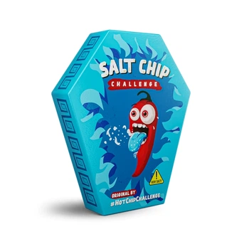 Экстра соленые чипсы HOT-CHIP Salt Chip Challenge Extremely Кукурузные 8г