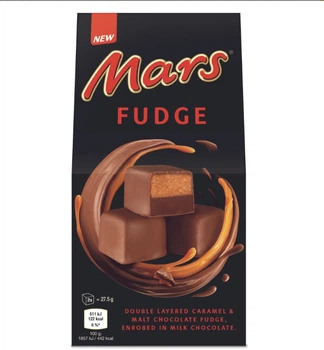 Шоколадные конфеты Mars Fudge Фадж 110г