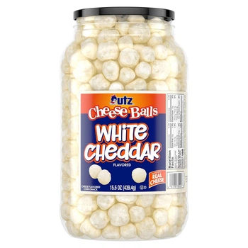 Сырные шарики Utz Cheese Balls White Cheddar Белый Чеддер 439,4 г