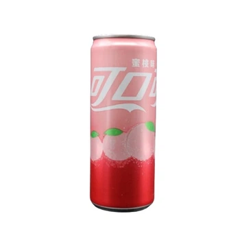 Китайская газировка Coca Cola Peach China Персик 330мл