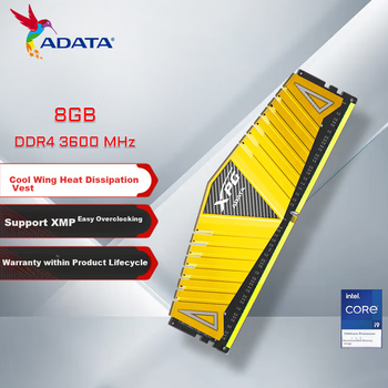 Оперативная память ADATA XPG Weilong Z1 DDR4 3600 8GB Gold для настольных компьютеров