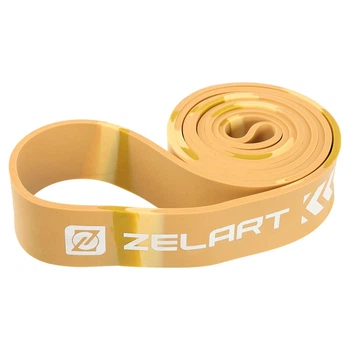 Резина петля для подтягиваний и тренировок лента силовая Zelart POWER BANDS FI-7695-4 Хаки-Камуфляж