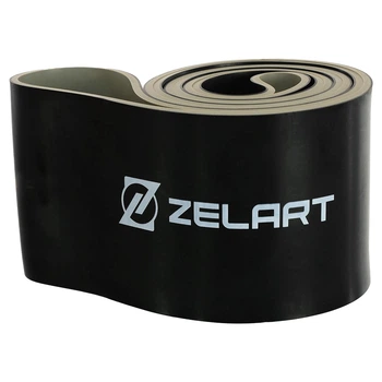 Резина петля для подтягиваний и тренировок лента силовая Zelart POWER LOOP FI-5439-8 Черный