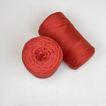Шпагат для декору YarnArt twisted macrame 3mm 250г теракотовий №785