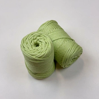 Шнур плетенийYarnArt macrame cord фісташковий 3 мм для макраме (№755)
