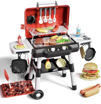Interaktywny grill barbecue Woopie XL – Kuchnia ogrodowa LED 31 el. (55181) (5906280655181)