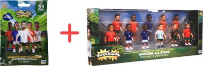 Набор фигурок Supergoal Mundial в закрытой упаковке в ассортименте + Делюкс В 11 шт (584858383_584880481)