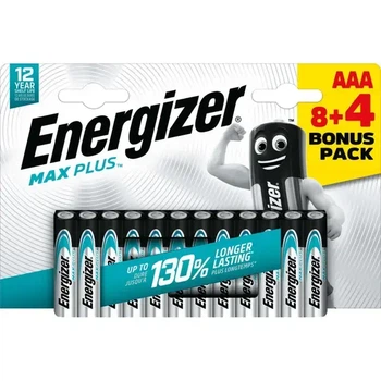 Батарейка ENERGIZER MAX PLUS LR03 AAA 12bl