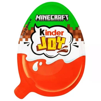 Яйце Kinder JOY Minecraft Kinder 20г