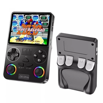 Портативная игровая консоль Game Console J36 Ultra 64Gb Black (20000 ретро игр, до 8 часов работы, поддержка 2 игроков)