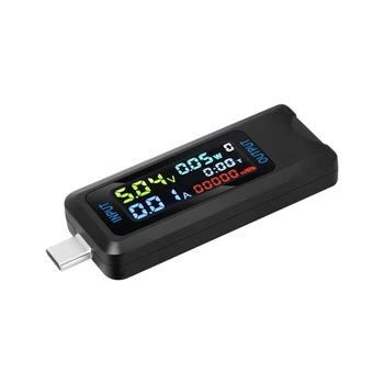 Тестер USB 2UUL Charging Mate Mini, амперметр мультиметр вольтметр, Type-C, для измерений