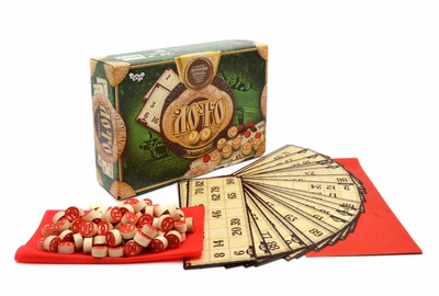 Лото Danko Toys з дерев'яними діжечками Дорожнє в коробці DTG51U