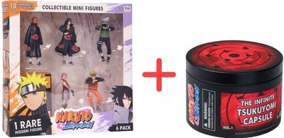 Набір Naruto делюкс із 6 колекційних фігурок + Капсула-сюрприз Безкінечне Цукуйомі (556580232_584858368)