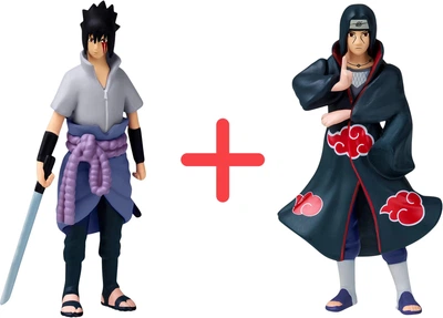 Набір фігурок Naruto Саске Учіха 7.5 см + Ітачі Учіха 7.5 см (553243782_553243830)