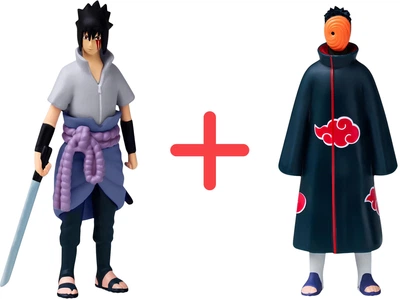 Набір фігурок Naruto Саске Учіха 7.5 см + Тобі 7.5 см (553243782_553243788)