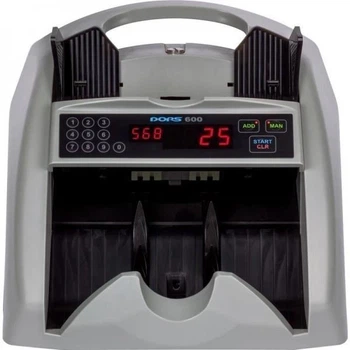 Сортировщик валют Dors 600 UV с УФ-детекцией, машинка для пересчета банкнот С проверкой подлинности денег С детекцией банкнот С сортировкой номинала Скоростной счётчик денег
