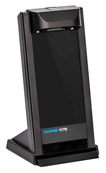Аппарат для проверки валют DORS 1170, ультрафиолетовый, настольный детектор подлинности банкнот Скоростной счётчик денег С функцией детекции подделок