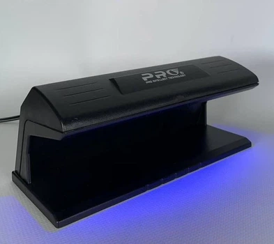 Ручной Детектор Intellect PRO 7/12 ULTRA-LED BL Ультрафиолетовый, Портативный, Проверка валют, Защита подделок