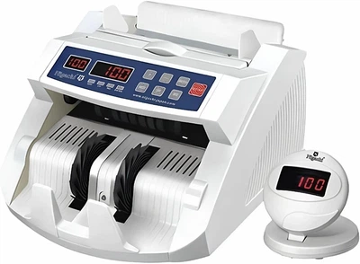 Профессиональный счетчик банкнот NIGACHI NC-600 с UV/MG детекцией подлинности купюр, Автоматическим пересчетом наличных, Распознаванием номиналов и контролем защитных элементов