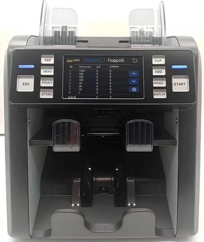 Счётная машинка Bill Counter AL-955A, Мультивалютный Сортировщик банкнот с функцией детекции подделок, с автоматическим стартом подсчёта