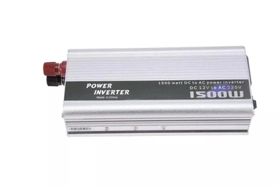Інвертор напруги 1500W 900Вт 12/220 з модифікованою синусоїдою, 1 Usb 5В 1 розетка