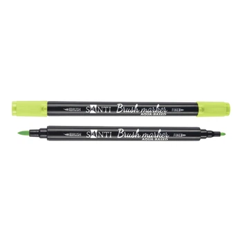 Маркер акварельный Santi Brush Marker салатовый (391080)