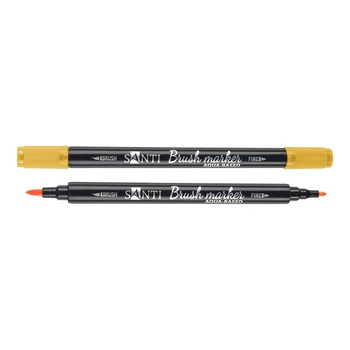 Маркер акварельный Santi Brush Marker медовый (391059)