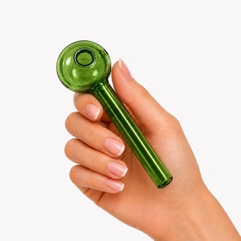 Стеклянная трубка для курения Oil Сlassic Color Green