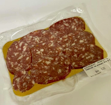 Сервелат по-фінськи Козацьке подвір'я вакуум нарізка вакуум 100 г