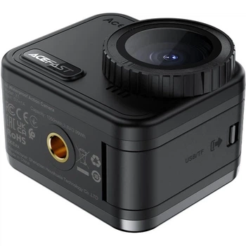 Екшн-камера ACEFAST X1 Водонепроникна IPX8 Відео до 4K Ultra HD, фото до 20 Мп, APP та Wi-Fi, 2.1'' Чорний