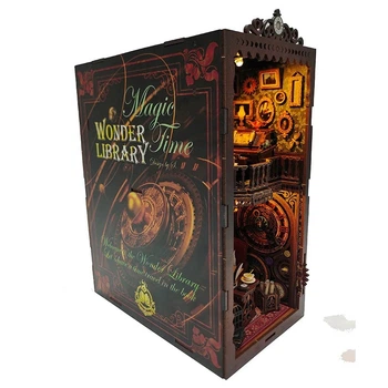Бук Нук Wonder library Book Nook DIY Библиотека Чудес Интерьерный конструктор SL-06