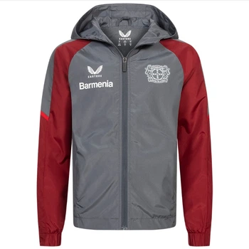 Детская ветровка/кофта с капюшоном bayer 04 leverkusen от castore рост 146
