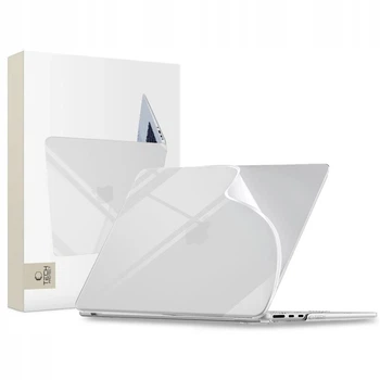 Чехол Tech-Protect Softshell для MacBook Air 13 M2-M5 2023-2026 Crystal Clear (5906302323067)