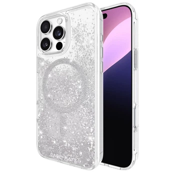 Чехол Case-Mate Waterfall для iPhone 16 Pro Max Silver with MagSafe (CM054612)