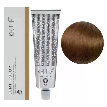 Фарба тонуюча безаміачна для волосся Keune Semi Color 6.3 Dark Golden Blonde 60 мл